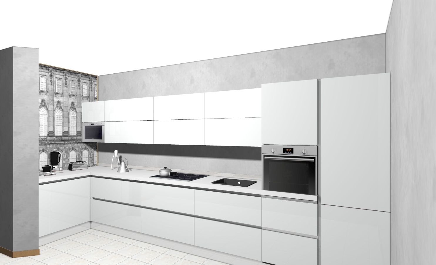 Progettazione Start Time go Veneta cucine 
