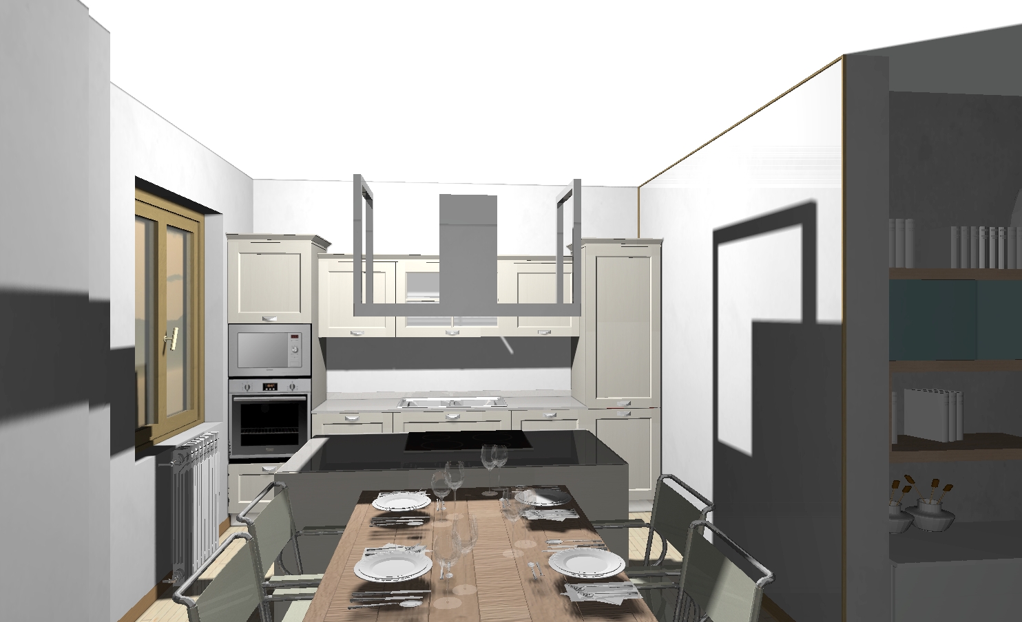 Progettazione cucina modello gretha Veneta Cucine 